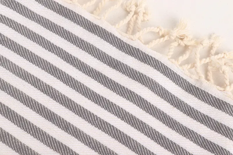 Bachelorette Party Items, 40x18 Cotton Striped Towel, Embroidery Towel, Custom Hand Towel, Bathroom Towel, Bridesmaid Gifts, Monogram Kitchen Towel - 7