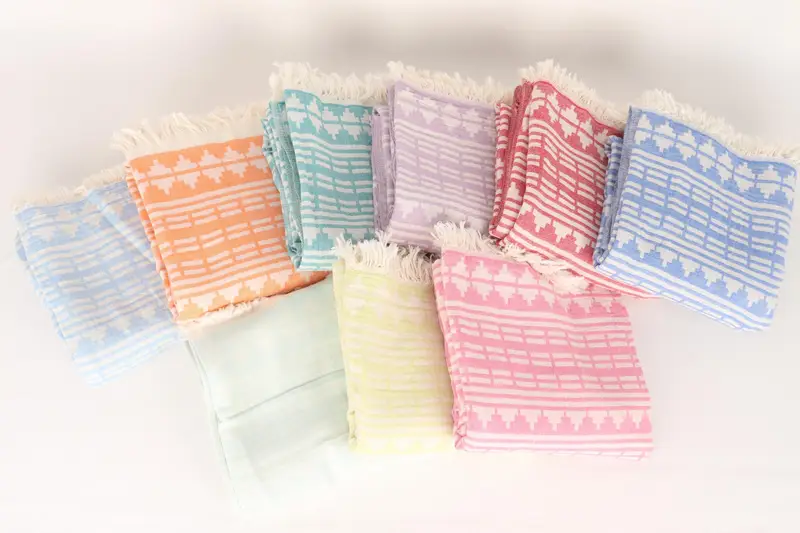 Girls Weekend Favors, Bachelorette Party Gift, Travel towel, 70x40 Cotton Kilim Design Towel, Gift Boxes Towel, Personalized Bridesmaid Gift - 3