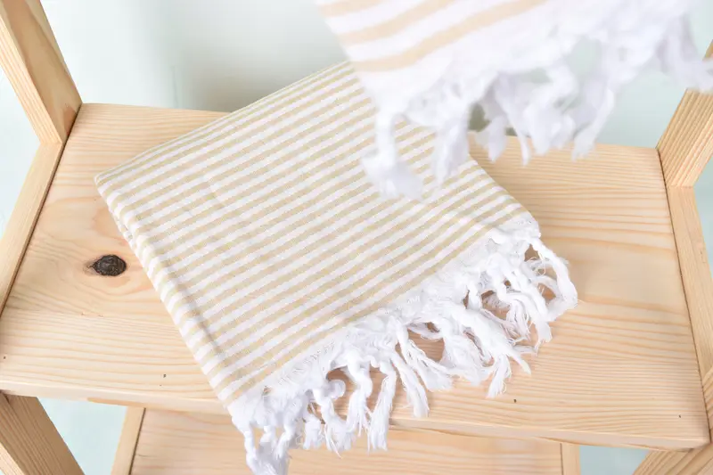 Beach Theme Bachelorette Party Gifts, Baby Boy Gift, Quick-dry towel, Turkish towel, 68x36 Cotton Striped Towel, Spa Gift Towel, Large Turkish Towel - 5