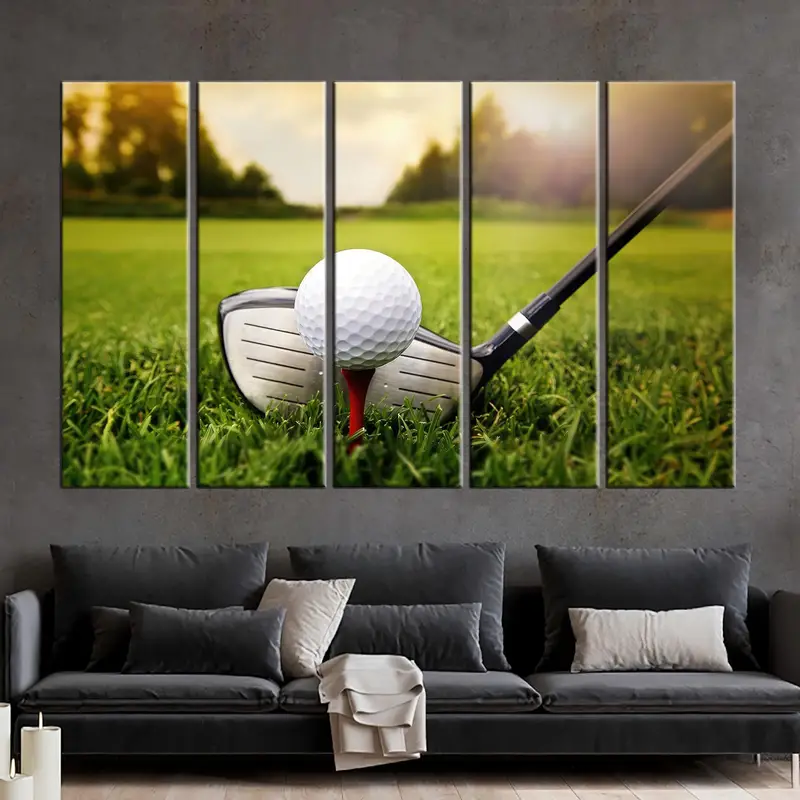 Golf Duvar Sanatı, Golf Tuval, Golf Dekoru, Golfçü Sanatı, Golf Fotoğraf Baskı, Golf Kulübü Duvar Sanatı, Spor Duvar Sanatı, Golf Poster, Duvar Sanatı Tuval, Golf - 1