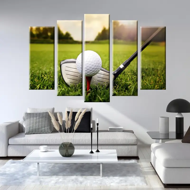 Golf Duvar Sanatı, Golf Tuval, Golf Dekoru, Golfçü Sanatı, Golf Fotoğraf Baskı, Golf Kulübü Duvar Sanatı, Spor Duvar Sanatı, Golf Poster, Duvar Sanatı Tuval, Golf - 4