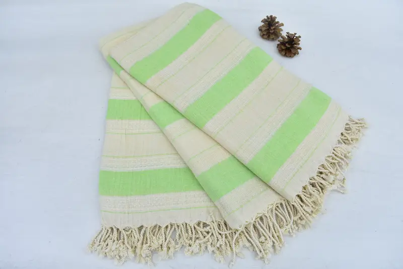 70x40 Cotton Geometric Towel, Merry Christmas Gifts, Absorbent towel, Custom Wedding Gift, Beach Theme Wedding Gift, Bridesmaid Towel, Thin towel - 4