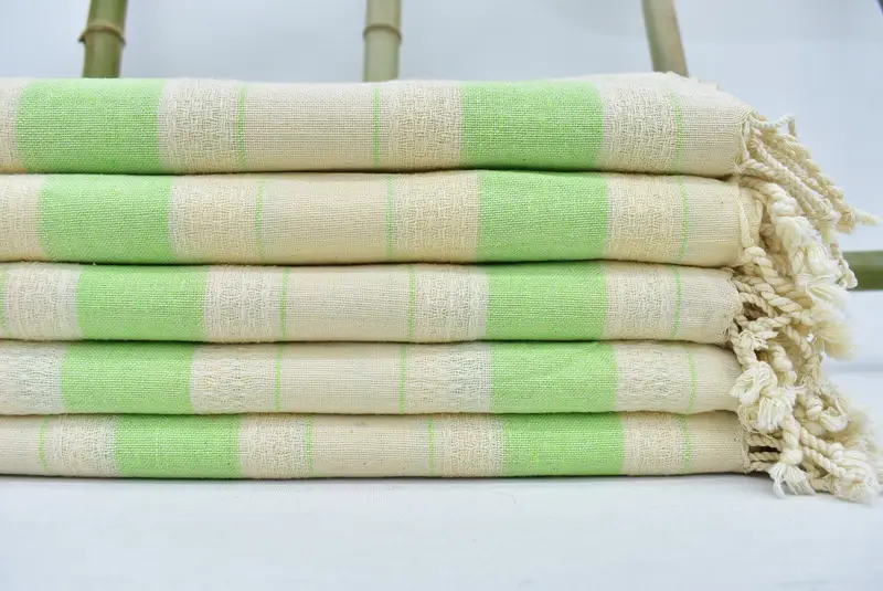 70x40 Cotton Geometric Towel, Merry Christmas Gifts, Absorbent towel, Custom Wedding Gift, Beach Theme Wedding Gift, Bridesmaid Towel, Thin towel - 1