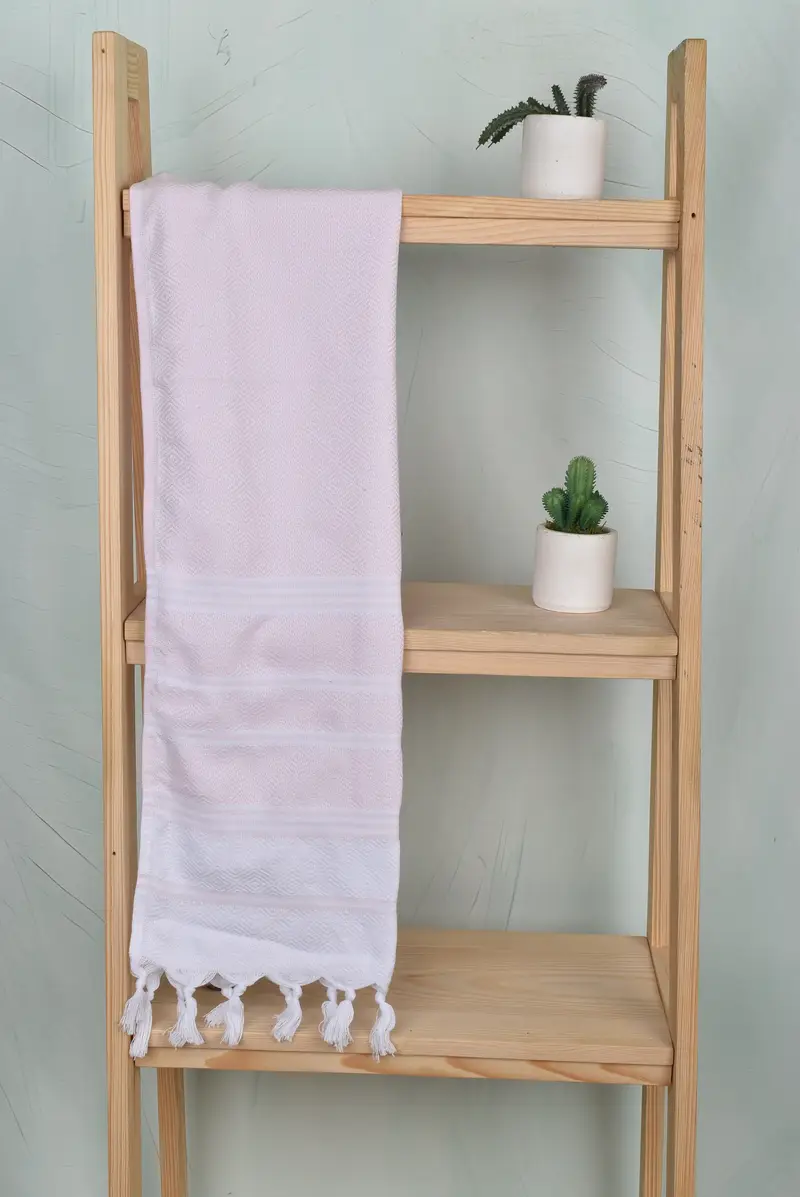 Turkish Hand Towel, Personalized Gift, Kitchen Towel, Bathroom Towel, Customized Turkish Towel, Organic Towel, 40x18 Cotton Diamond Towel - 8