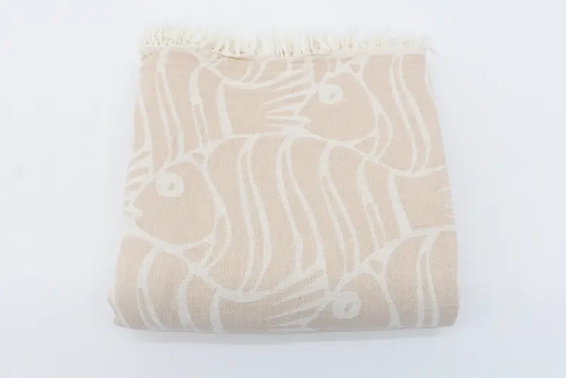 House Warming Gift, Gym Towel, Bachelorette Party Gifts Bridesmaids, Absorbent towel, Guest Towel, 70x36 Cotton Fish Design Towel, Quick-dry towel - 3