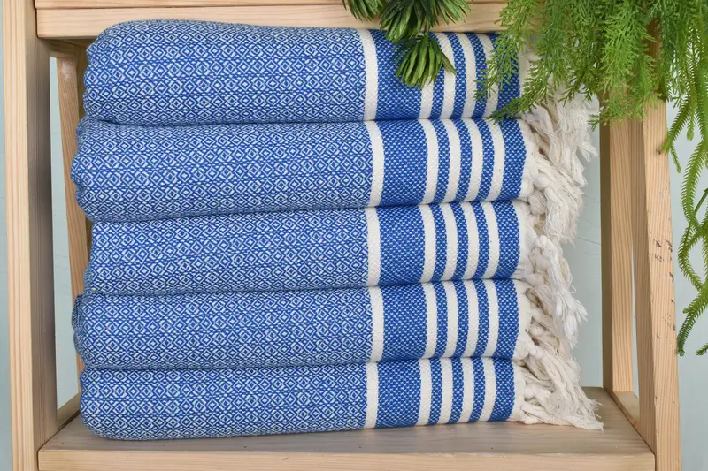 Kitchen Towel, Personalized Hand Towel, Monogram Hand Towel, Bachelorette Party Favors, Handmade Gift, Embroidery Towel, 32x16 Cotton Diamond Towel - 1