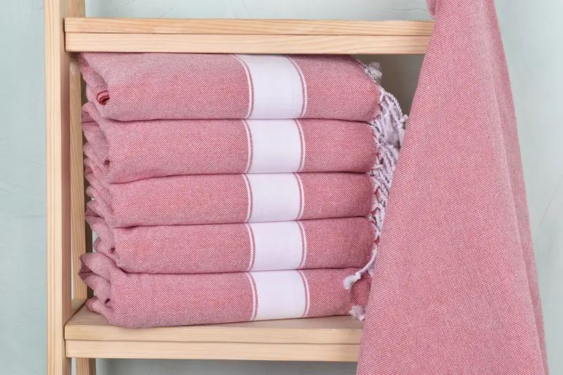 Bridal Shower Gift, Bachelorette Towel, Soft towel, 70x36 Cotton Striped Towel, Embroidered Towel, Organic Cotton Towel, Merry Christmas Gifts - 2