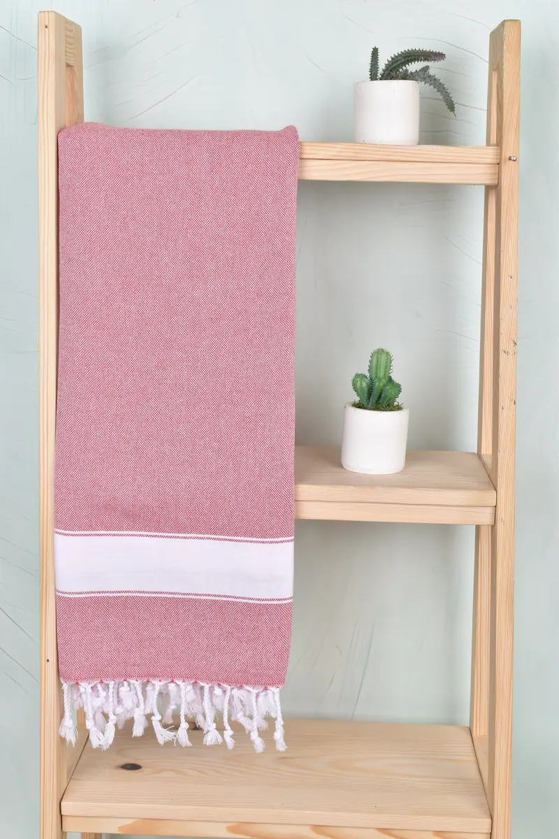 Bridal Shower Gift, Bachelorette Towel, Soft towel, 70x36 Cotton Striped Towel, Embroidered Towel, Organic Cotton Towel, Merry Christmas Gifts - 8