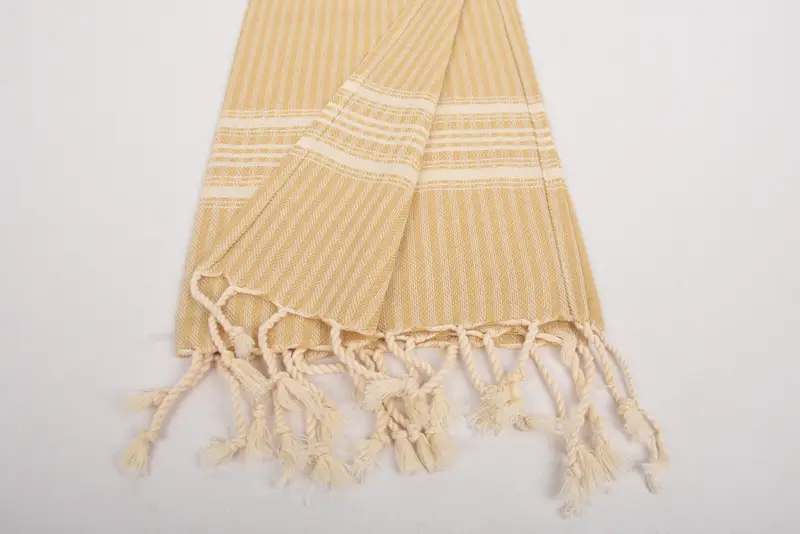 Spa Towel, 40x18 Cotton Striped Towel, Bridesmaid Gift, Small Bath Towels, Gym Towel, Wedding Gift, Bridesmaid Gifts, Custom Gift, Handmade Gift - 8