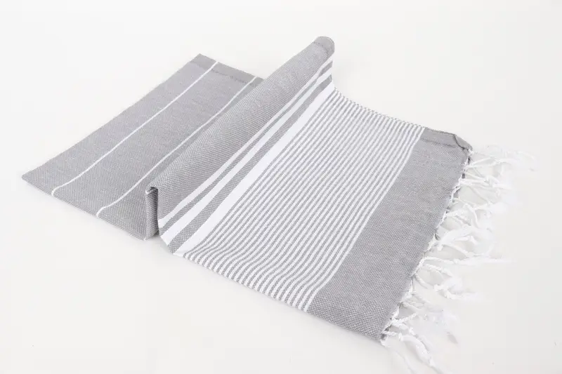 Bulk Order Towel, Boyfriend Christmas Gift, Turkish Hand Towel, Monogrammed Hand Towel, Gift For Him, 40x24 Cotton Striped Towel, Kitchen Towel - 6