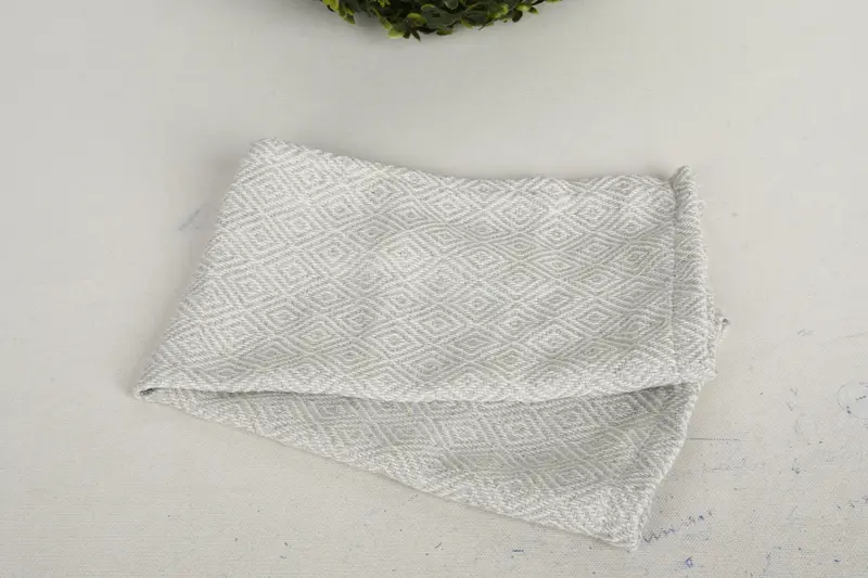 Turkish Hand Towel, Monogrammed Turkish Towel, Turkish Tea Towel, Personalized Wedding Gift, Personalized Dish Towel, 20x14 Cotton Set of 10 Towel - 8
