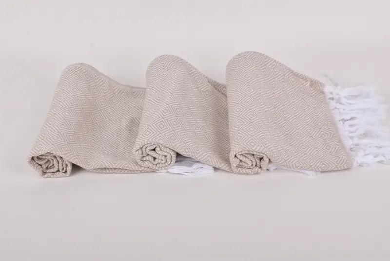 Personalized Gifts, Personalized Hand Towel, Personalized Dish Towel, Monogram Dish Towel, 40x18 Cotton Diamond Towel, Monogrammed Turkish Towel - 8