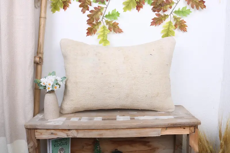 Handgefertigtes Southwestern 16x24 Wurfkissen, besticktes Vintage Kissen