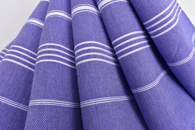 Valentines Day Gift For Her, Bridesmaid Gifts, 70x40 Cotton Striped Towel, Welcome Wedding Gift, Personalized Bridesmaid Gift, Hammam towel - 5