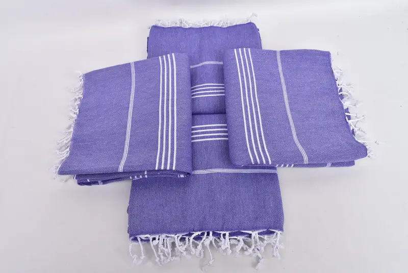 Valentines Day Gift For Her, Bridesmaid Gifts, 70x40 Cotton Striped Towel, Welcome Wedding Gift, Personalized Bridesmaid Gift, Hammam towel - 6