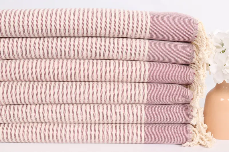 Turkish Towel, Gym Towel, Embroidery Towel, Gift For Her, Wedding Favors, Monogram Kitchen Towel, 40x24 Cotton Striped Towel, Personalized Gifts - 3