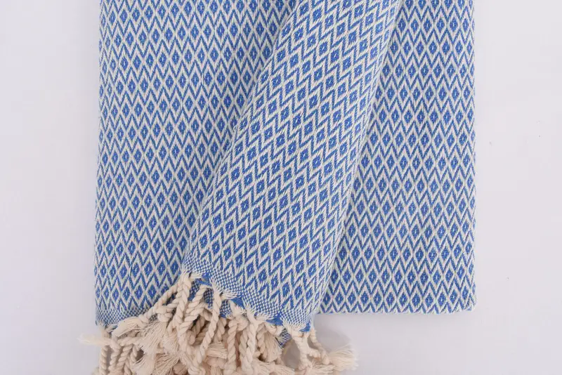 Embroidered Towel, Quick-dry peshtemal, Bachelorette Party Favors, 70x40 Cotton Diamond Towel, Personalized Wedding Gift For Couple, Scarf Towel - 8