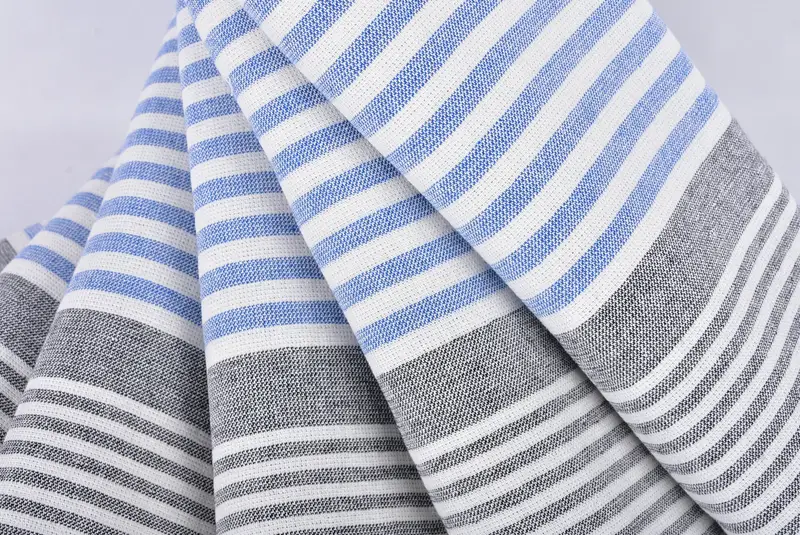 Bachelorette Favors Beach, Housewarming Gift, Peshtemal Towel USA, Gift Towel, 68x40 Cotton Striped Terry Towel, Summer Gift, Quick-dry towel - 5