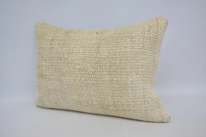 Innenarchitekt -Kissen, Musterwurfkissen, Kissenschamm, türkisches Kilim -Kissen, 20x28 Weißes Kissen, Kilim -Kissen - 4