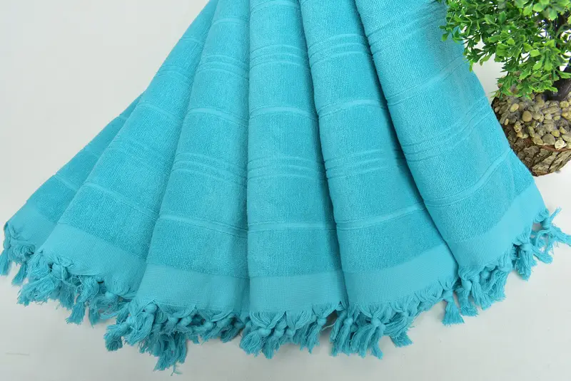 Kişiselleştirilmiş El Havlusu, Ev Dekoru Hediyeleri, Düğün Favorları, Sevgililer Günü Hediyesi, Kişiselleştirilmiş Hediyeler, 40x18 Pamuklu Çizgili Terry Havlu - 4