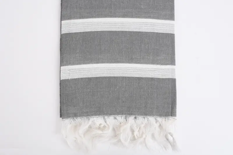 Luxury towel, Cotton towel, Personalized Gifts, 70x38 Cotton Striped Towel, Best Friend Christmas Gift, Beach Bachelorette Party Decorations - 3