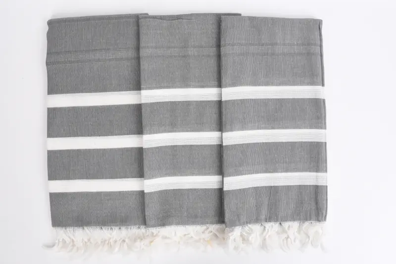 Luxury towel, Cotton towel, Personalized Gifts, 70x38 Cotton Striped Towel, Best Friend Christmas Gift, Beach Bachelorette Party Decorations - 7