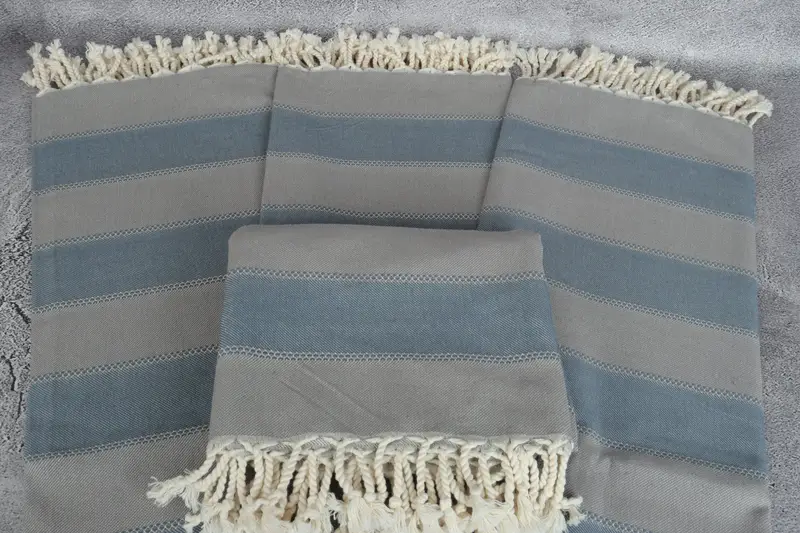 68x36 Cotton Striped Towel, Organic Towel, Valentines Day Gift For Him, Turkish hand towel, Personalized Wedding Gift, Spa Towel, Beach towel - 4