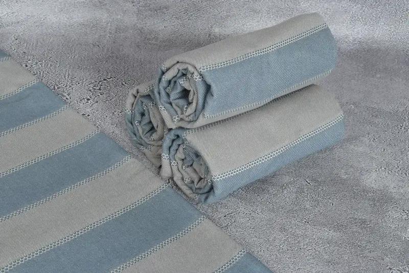 68x36 Cotton Striped Towel, Organic Towel, Valentines Day Gift For Him, Turkish hand towel, Personalized Wedding Gift, Spa Towel, Beach towel - 8