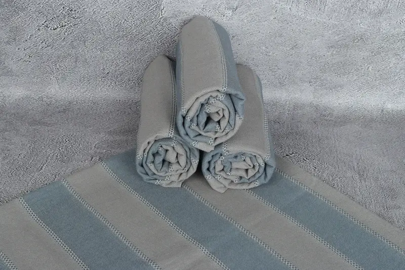 68x36 Cotton Striped Towel, Organic Towel, Valentines Day Gift For Him, Turkish hand towel, Personalized Wedding Gift, Spa Towel, Beach towel - 7