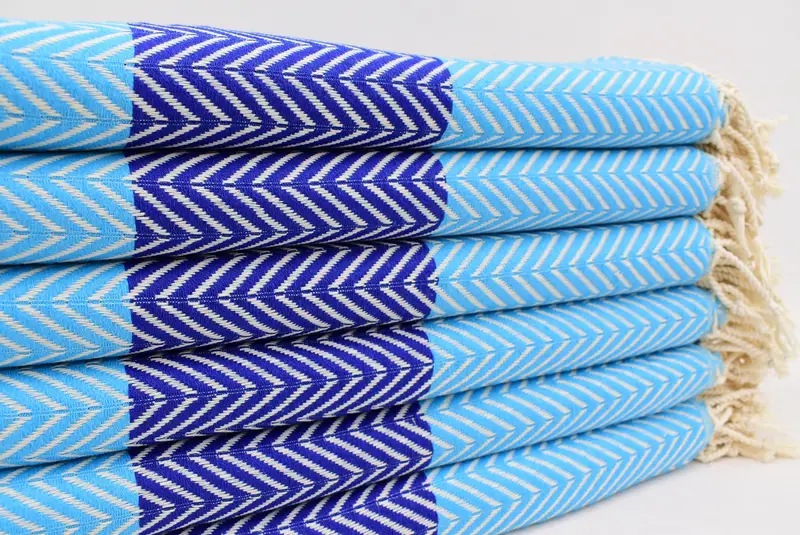 70x40 Cotton Chevron Towel, Bachelor Towel, Absorbent towel, Bachelor Bachelorette Party Favors, Gift Towel, Peshtemal Towel, Best Friend Gift - 5