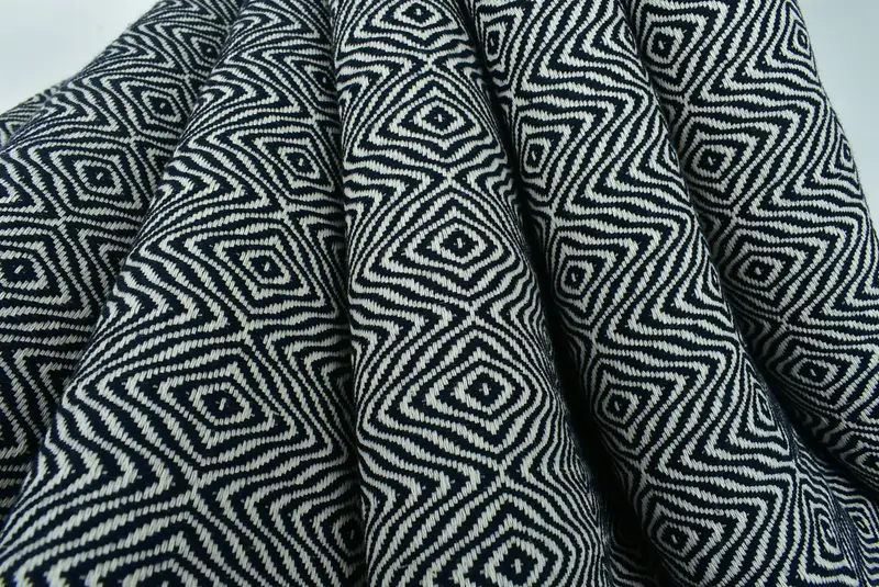 Organic towel, Scarf Towel, Bridesmaid Gifts, Organic Towel, 70x40 Cotton Zigzag Diamond Towel, Monogrammed Beach Towel, Wedding For Favor - 5