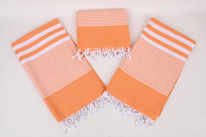 70x40 Cotton Striped Towel, Handmade Turkish hammam towel, Wedding Favors, Home Decor Gifts, Turkish Towel Set, Merry Christmas Gifts, Custom Gift - 6