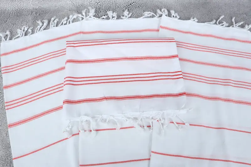 Custom Wedding Gifts, Bachelor Party Gifts, Personalized Gift, Housewarming Gift, Wedding Favors, Bridesmaid Gifts, 40x24 Cotton Striped Towel - 4