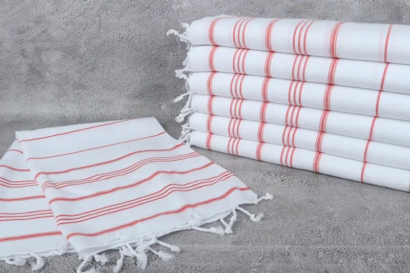 Custom Wedding Gifts, Bachelor Party Gifts, Personalized Gift, Housewarming Gift, Wedding Favors, Bridesmaid Gifts, 40x24 Cotton Striped Towel - 2