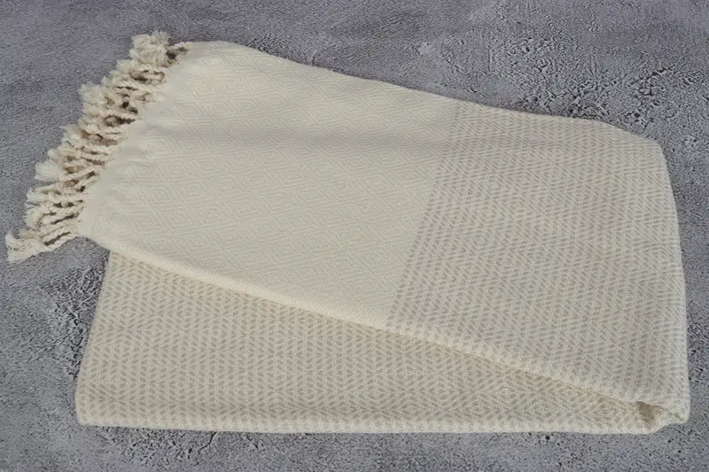 Wedding Gifts Towel, Turkish bath towel, 70x40 Cotton Diamond Towel, Embroidered Turkish Towel, Anniversary Gift For Her, Bachelorette Gifts - 6