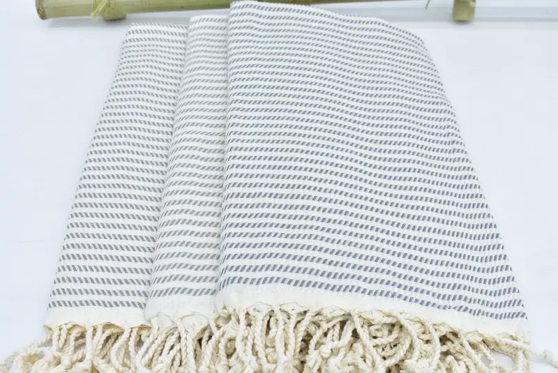 70x40 Cotton Polka Dot Towel, Fouta towel, Wedding Towel, Bachelorette Favors Beach, Bachelor Gifts, Personalised Gift, Bridesmaid Gift Towel - 5