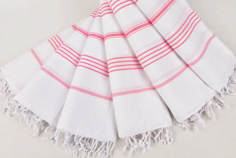 Monogram Beach Towel, Sand-free towel, 70x40 Cotton Striped Towel, Personalized Gift For Him, Gift For Her, Peshtemal beach towel with unique design - 4
