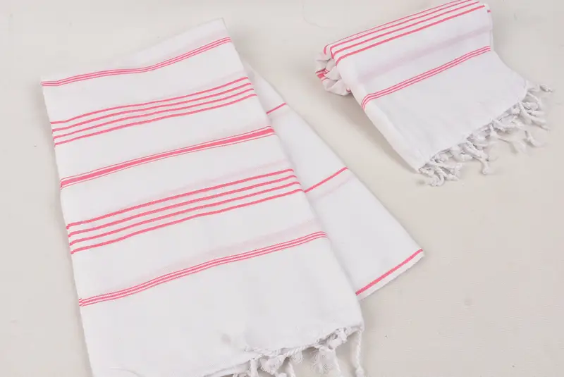 Monogram Beach Towel, Sand-free towel, 70x40 Cotton Striped Towel, Personalized Gift For Him, Gift For Her, Peshtemal beach towel with unique design - 7