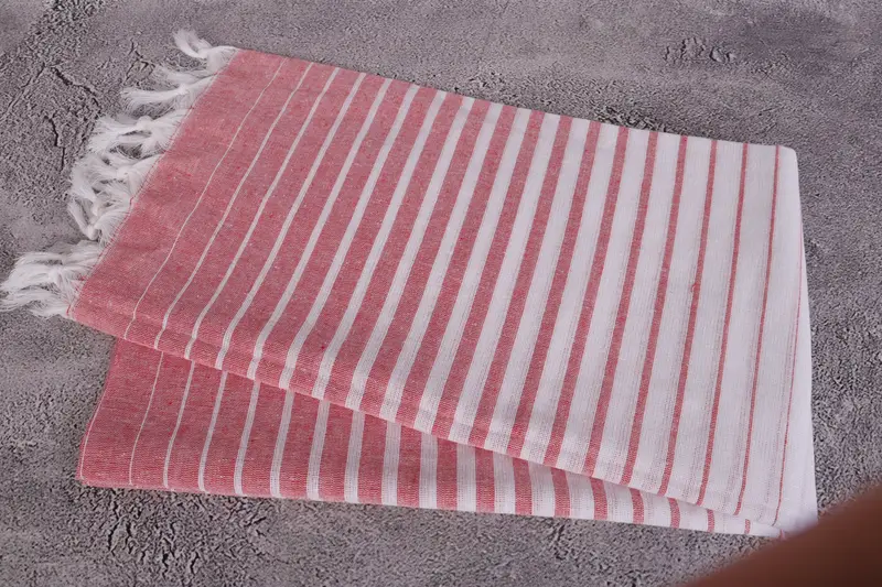 Wedding Anniversary Gift, Gift For Best Friend, Gift For Her, Wedding Gifts Towel, 70x40 Cotton Striped Towel, Thin towel, Beach Towel Monogram - 6