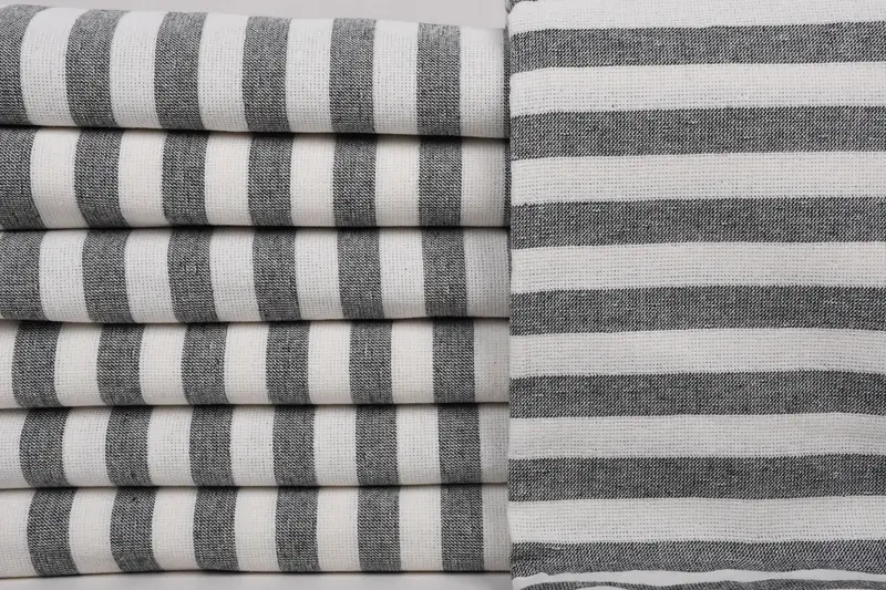 Luxury towel, Girl Trip Party Favor, Yoga Towel, 68x40 Cotton Striped Terry Towel, Beach Towel Bulk, Halloween Gifts, Large Turkish Towel - 1