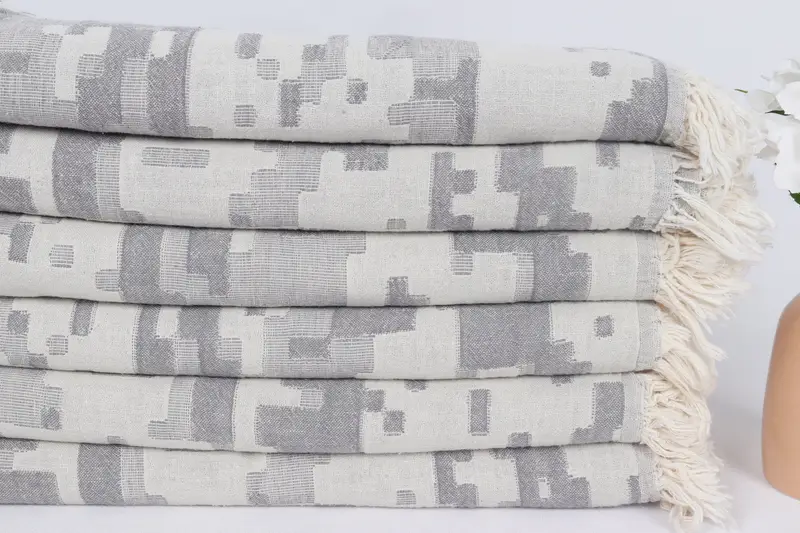 Travel towel, Sand-free towel, Gift For The Home Decor, 68x36 Cotton Camouflage Towel, Bachelorette Party Favors, Anniversary Gift For Her - 4