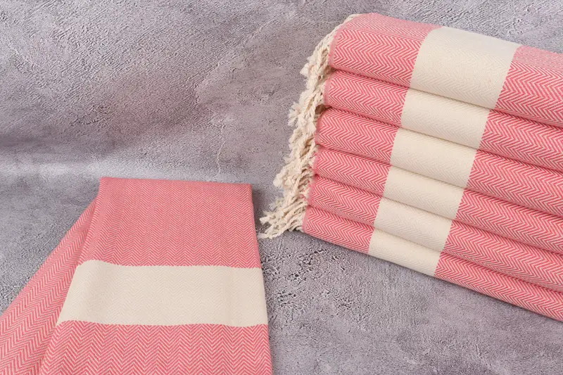 Embroidery Towel, 70x40 Cotton Herringbone Towel, Sand-free towel, Bachelorette Party Gifts Bridesmaids, Gift For Boyfriend, Beach Towel Gift - 2