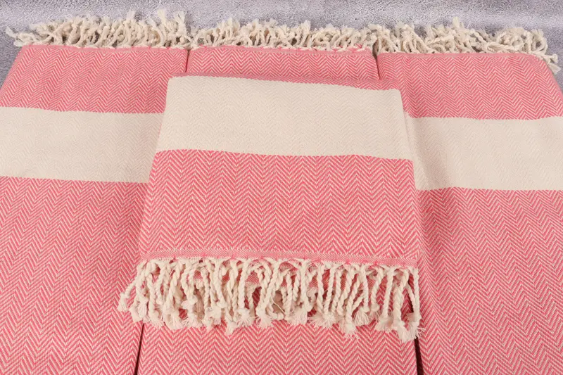 Embroidery Towel, 70x40 Cotton Herringbone Towel, Sand-free towel, Bachelorette Party Gifts Bridesmaids, Gift For Boyfriend, Beach Towel Gift - 4