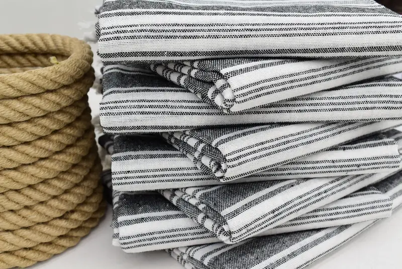 Home Gift, Turkish Towel USA, Halloween Bachelorette Party Favors, 70x40 Cotton Striped Towel, Spa Towel, Personalized Bridesmaid Gift, Custom Gift - 6