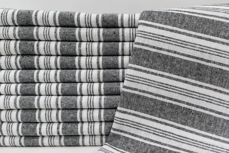 Home Gift, Turkish Towel USA, Halloween Bachelorette Party Favors, 70x40 Cotton Striped Towel, Spa Towel, Personalized Bridesmaid Gift, Custom Gift - 1