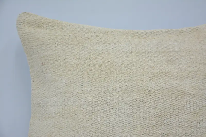 Handmade Embroidered Rectangle Pillow, 20x28 Inches Throw Pillow - 2
