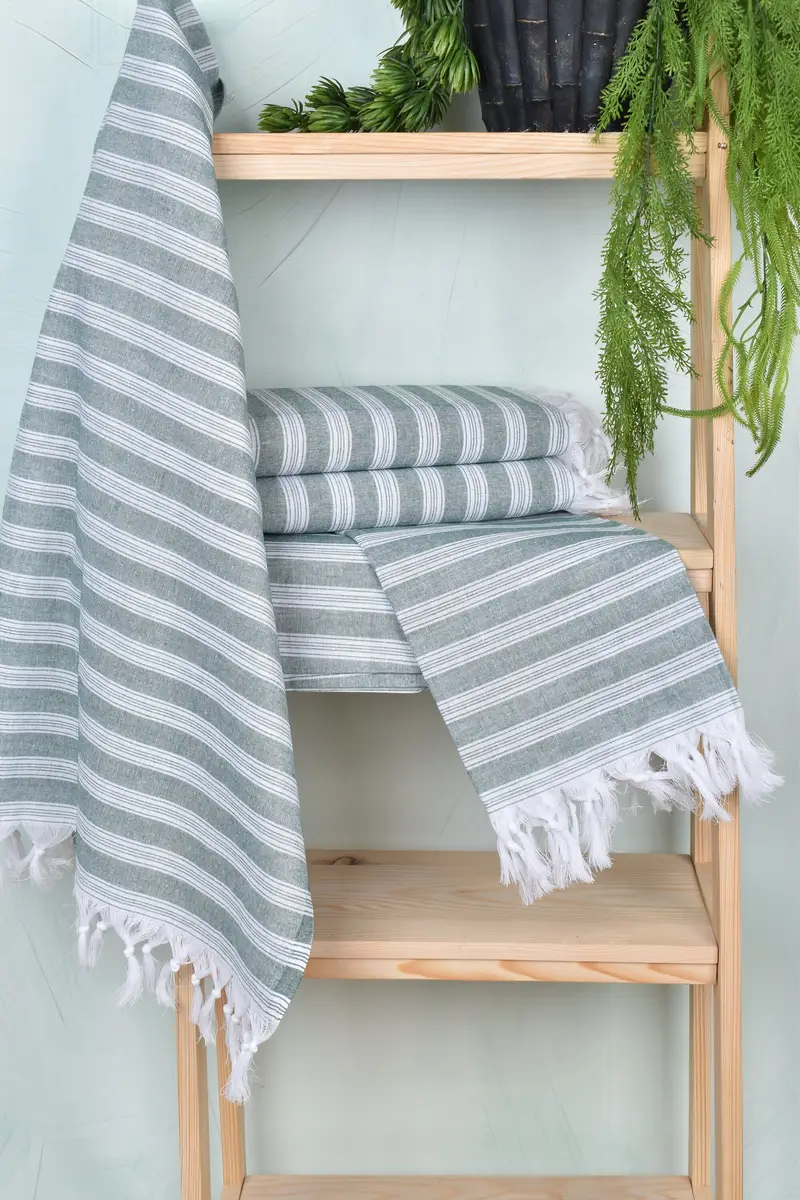 70x40 Cotton Striped Towel, Gift For Him, Beach Theme Bachelorette Party Gifts, Bachelorette Party Gifts Bridesmaids, Baby Boy Gift, Custom Gift - 6