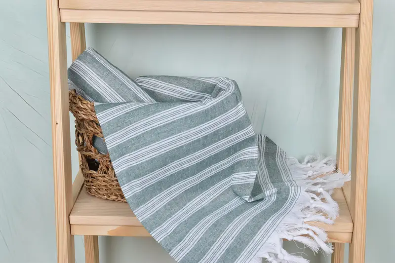 70x40 Cotton Striped Towel, Gift For Him, Beach Theme Bachelorette Party Gifts, Bachelorette Party Gifts Bridesmaids, Baby Boy Gift, Custom Gift - 4