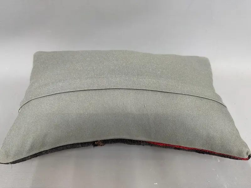 Pillow, Turkish Pillow, Christmas Cushion, 12x20 Brown Pillow, Interior Designer Pillow, Vintage Pillow, Outdoor Patio Pillow Sham - 7