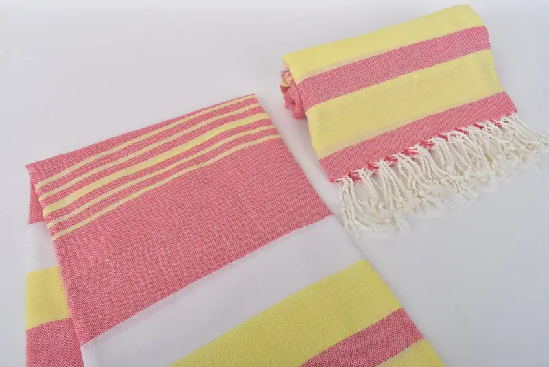 Bachelorette Party Favors, Sand-free towel, Embroidered Turkish Towel, Home Decor Towel, 70x40 Cotton Striped Towel, Organic Turkish towel - 7